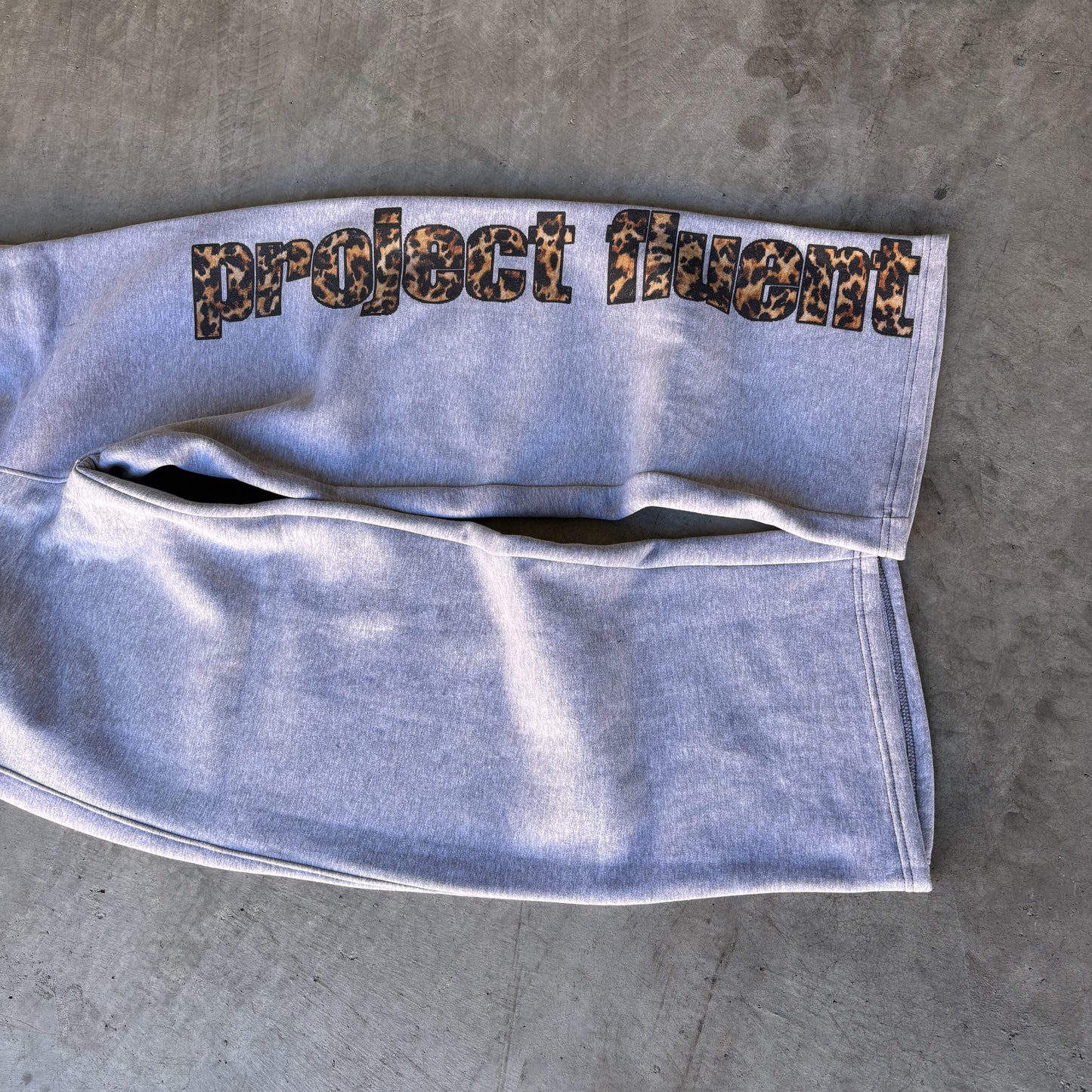 Leopard Sweatpants Grey